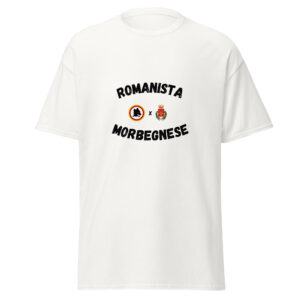 t shirt classica unisex romanista morbegnese